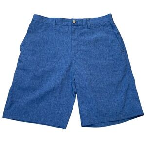 Callaway Golf Casual Shorts Performance Blue Sun Protection Stretch Men's 34